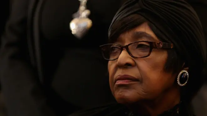 Dem dey call Winnie Mandela mother of di nation because of di ogbonge role she play to stop apartheid for South Africa