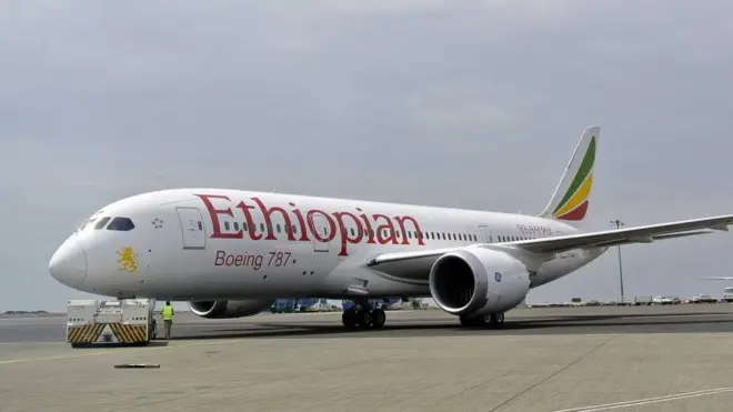 ነፋሪት መንገዲ ኣየር ኢትዮጵያ