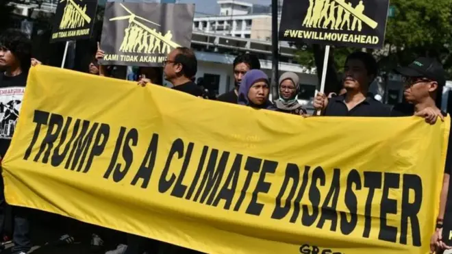 قرار ترامب حول المناخ أثار موجة انتقادات دولية