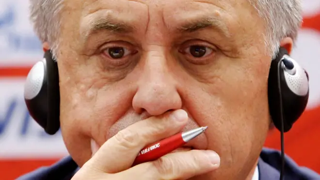 Виталий Мутко возглавляет Российский футбольный союз и входит в исполком ФИФА