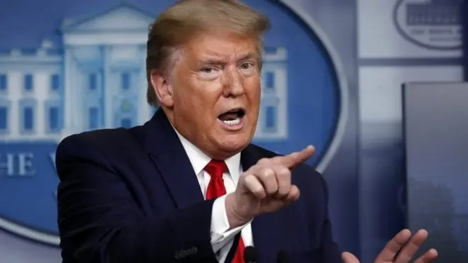 Perezida Trump ashinja OMS kubogamira ku Bushinwa