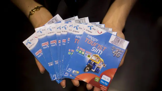 Dtac အမျိုးအစား တိုးရစ်ဖုန်းဆင်းကတ်တချို့ (ပုံဟောင်း)