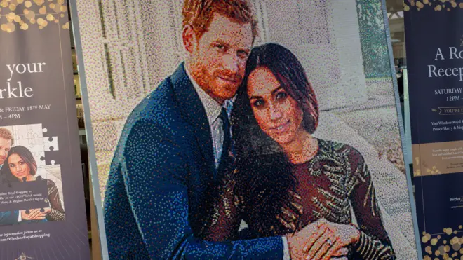 صورة لميغان وهاري