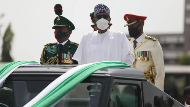 Nigeri President Muhammadu Buhari