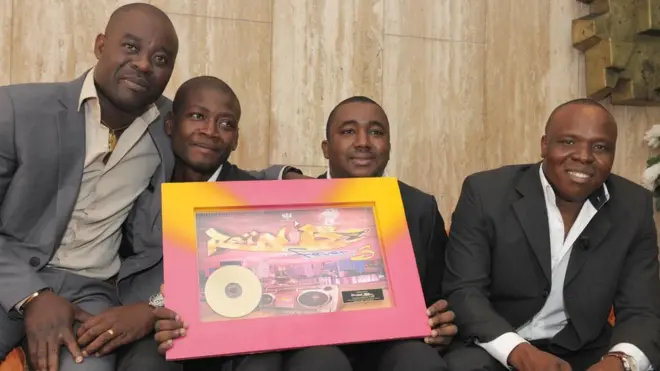 Le groupe de zouglou ivoirien Magic System