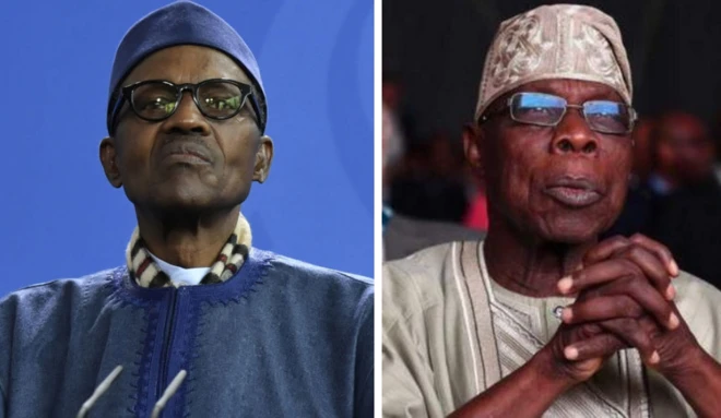 Buhari and Obasanjo