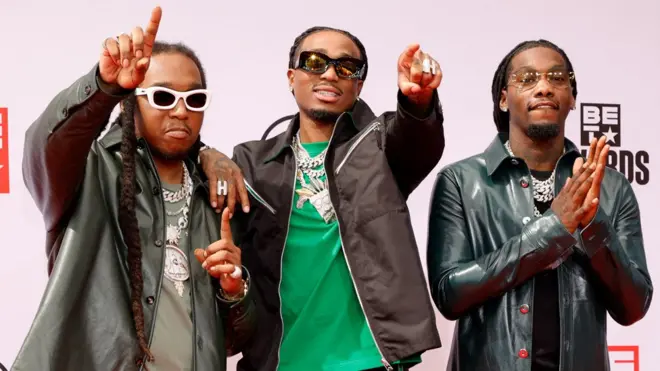 Migos rap group