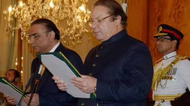 نواز شریف، زرداری