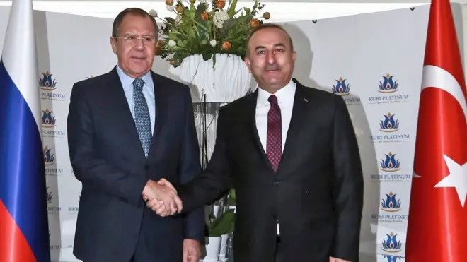 Sergey Lavrov ve Mevlüt Çavuşoğlu