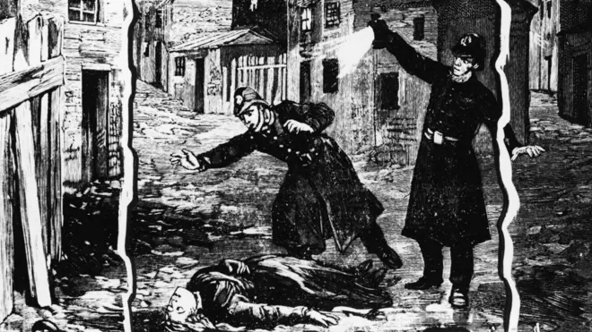 Jack the Ripper newspaper illustration