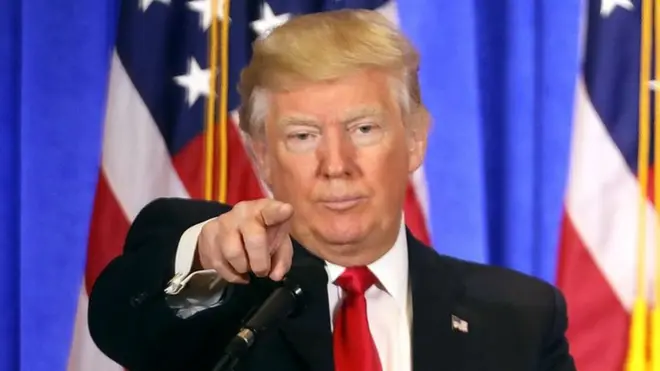 Дональд Трамп проводит первую за последние полгода пресс-конференцию