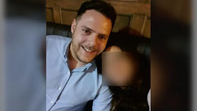 Peter Gray and unidentified woman