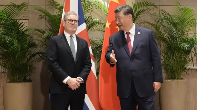 導致英國與中國關係緊張的四大原因