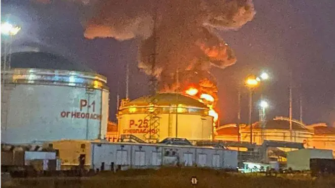 Umuriro kuri depo y'igitoro