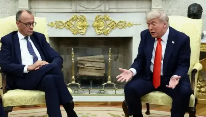 Мерц і Трамп