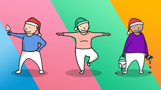 Illustration of get moving