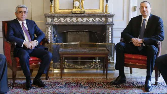 Serj Sargsyan və İlham Əliyev İsveçrədə, 19 dekabr 2015