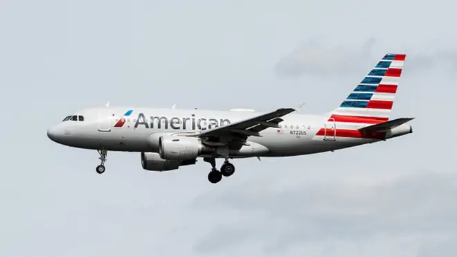 طائرة تابعة لشركة أمريكان ايرلاينز