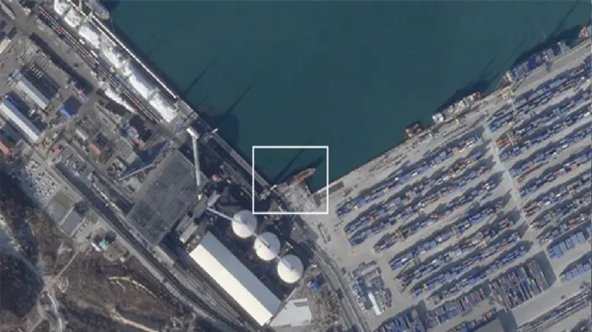 El último de los 43 viajes realizados por petroleros norcoreanos a Rusia desde marzo de 2024, documentado por el Open Source Center