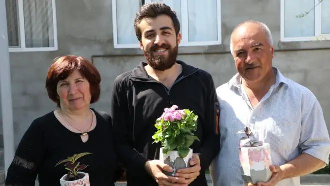 Qubanın Alpan kəndində yaşayan Babayevlər ailəsi