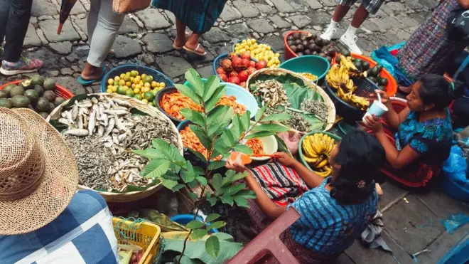 На базарах Центральної Америки все зовсім по-іншому, ніж у нас