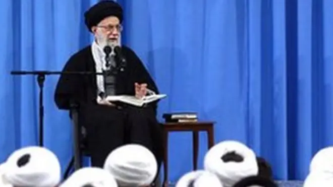 رهبر ایران در درس خارج فقه