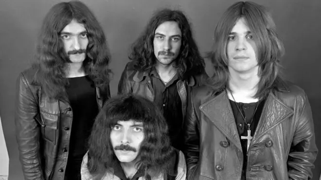 Geezer Butler, Tony Iommi, Bill Ward y Ozzy Osbourne 