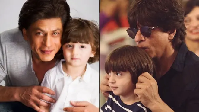 शाहरुख ख़ान, सलमान ख़ान, सितारे, अबराम ख़ान, बच्चे
