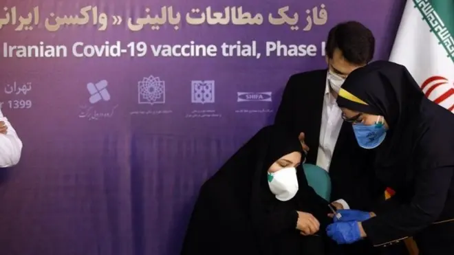 آزمایش واکسن کرونا در ایران