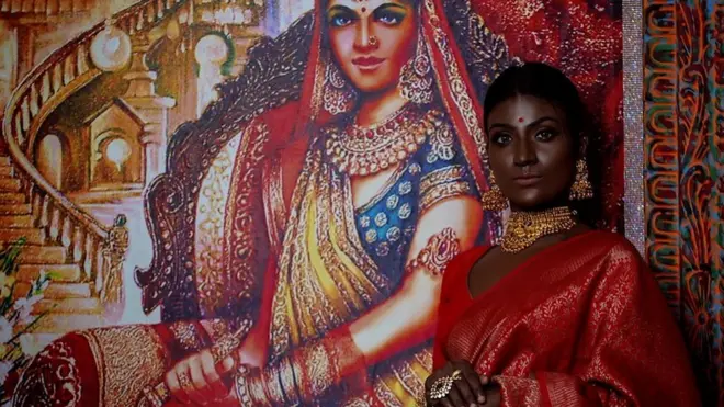 manekenka tamnije puti u indiji