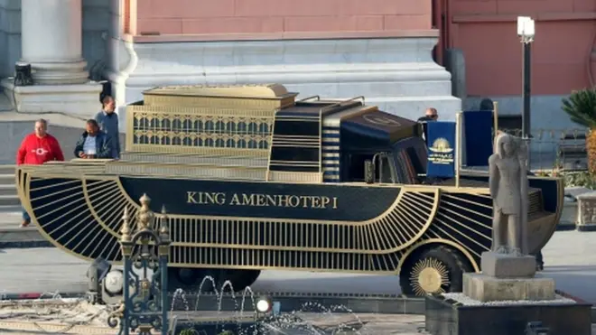 موكب مومياوات ملوك الفراعنة