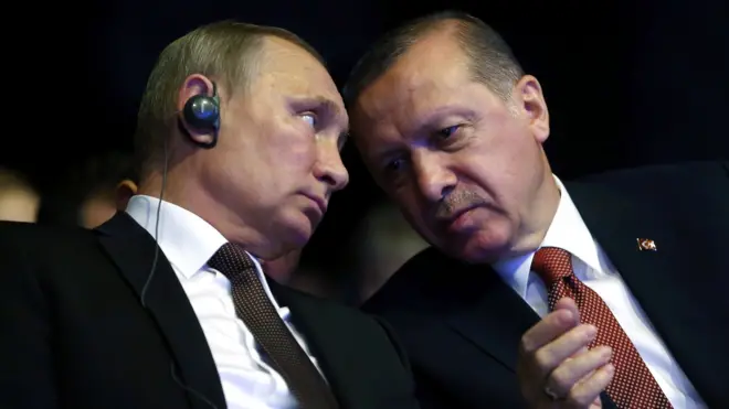 Putin y Erdogan