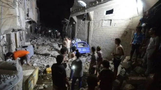 Yemen'de hava saldırısı