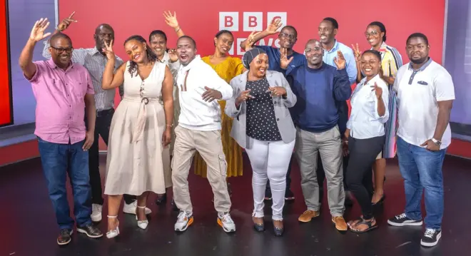Ikipe y'abanyamakuru ba BBC Gahuzamiryango