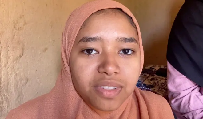 Minatallah Mohammed Hassan, umwe mu bahunze bava muri Sudani bakagera mu Rwanda