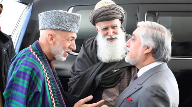 حامد کرزي ویلي، افغانان باید د بهرنیو دسیسو پر ضد یو موټی شي