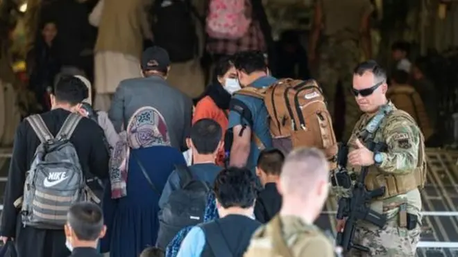 Lammiileen Afgaanistaan keessaa ba'an Yugaandaatti simataman