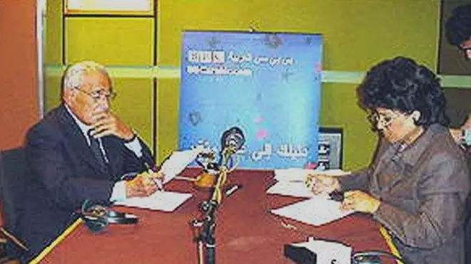 من بين من حاورتهم عفاف جلال الصحفي المصري محمد حسنين هيكل