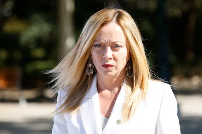 Italian Prime Minister Giorgia Meloni