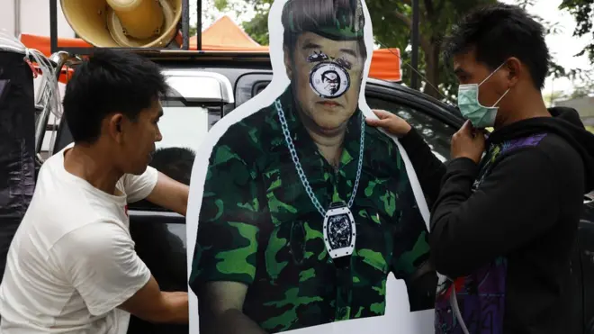 บรรยากาศการชุมนุมกลุ่มคนอยากเลือกตั้ง ก่อนวันครบรอบ 4 ปีรัฐประหาร