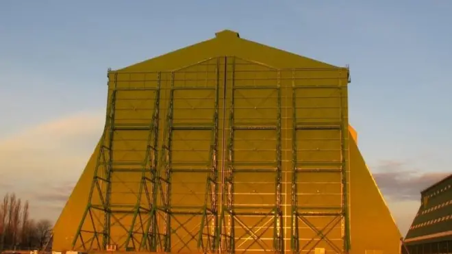 Cardington's hangars were built for Britain's early 20th Century airships