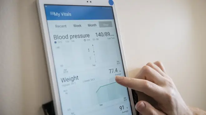 혈압을 측정하는 앱