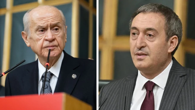 MHP lideri Bahçeli - DEM Parti Eşbaşkanı Bakırhan.