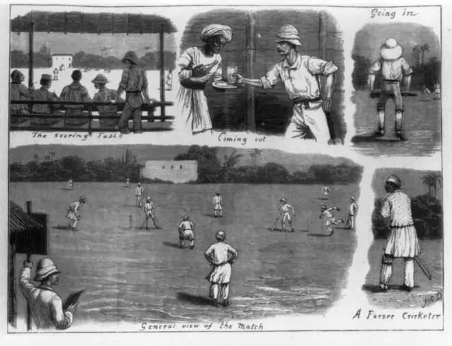 1878 में पारसी क्रिकेट