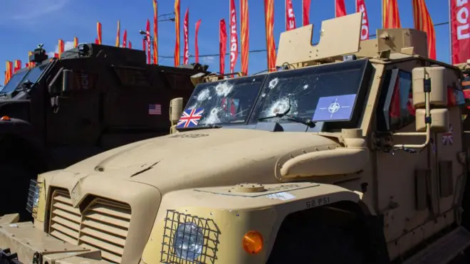 أسلحة بريطانية استولت عليها روسيا في أوكرانيا