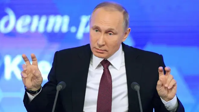 Президент России заявил, что члены НАТО после удара США по сирийской авиабазе "кивают, как китайские болванчики, не анализируя ничего, что происходит"