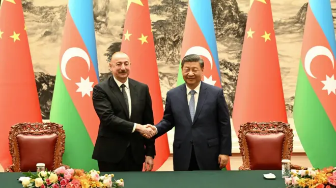 2025-ci ilin aprelində Pekində Azərbaycan-Çin arasında bir neçə sənəd imzalanıb