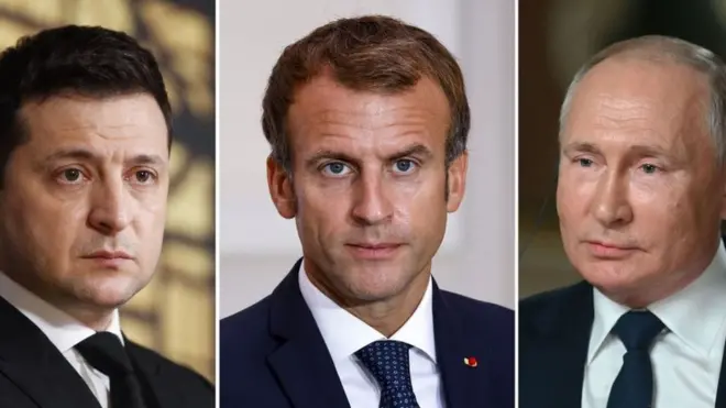 макрон зеленський