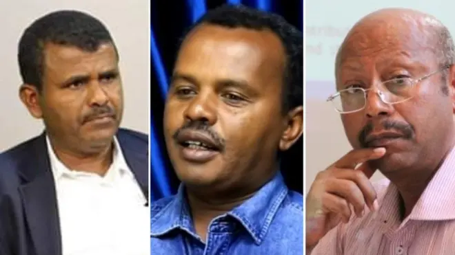 Mikaa'el Booran, koloneel Gammachuu Ayyaanaa fi Dr Shiggux Gaataa