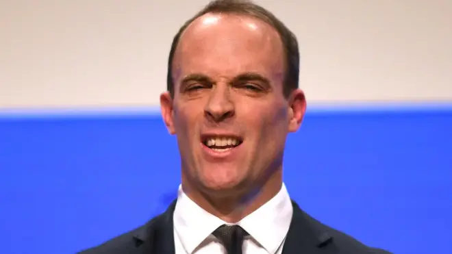 Рааб занимает жесткую позицию в отношении России